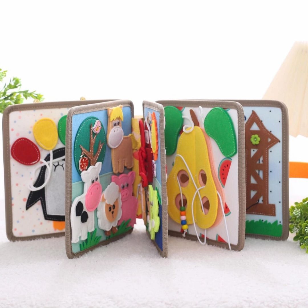 Montessori Beschäftigungsbuch Hirsch für Kleinkinder