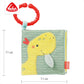 Stoffbuch Happy Dino - Fühlbuch mit Tier-Motiven