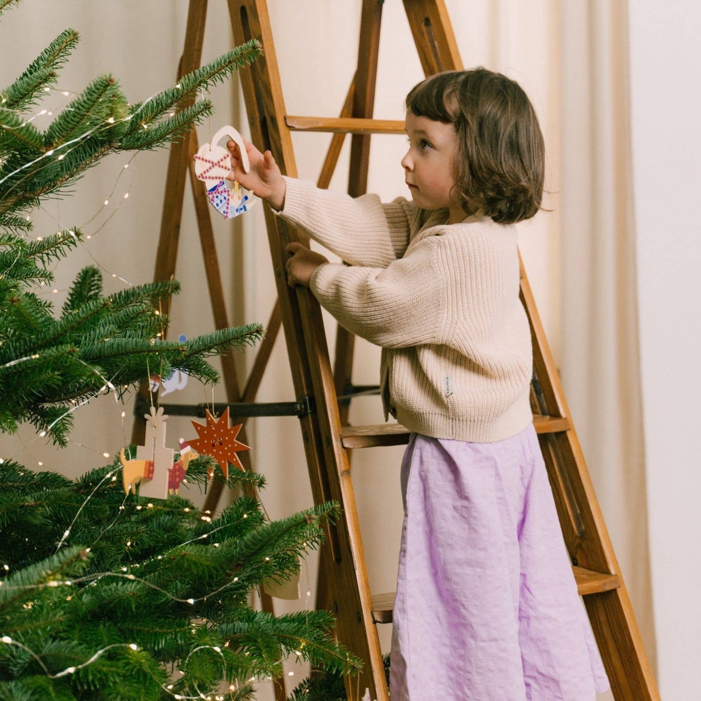 3D-Weihnachtsschmuck 'Weihnachtstrubel'