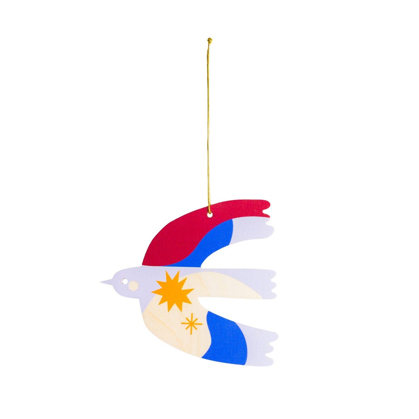 3D-Weihnachtsschmuck 'Weihnachtsvogel'