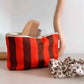 Mini Haargummi creme mit Leopardenmuster