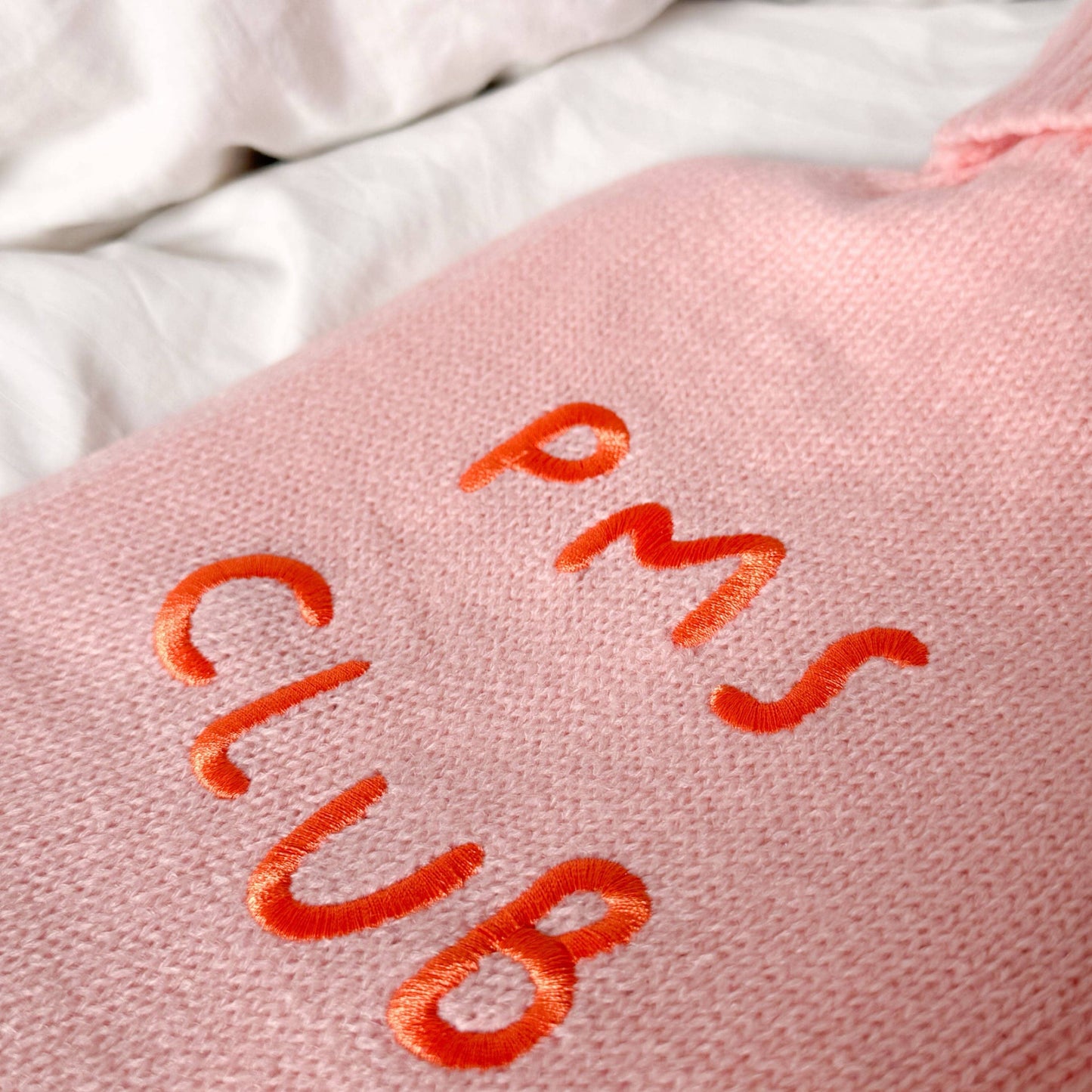 Wärmflasche 'PMS Club' rosa