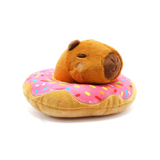 Plüschtier 'CAPYBARA IM DONUT' 22cm