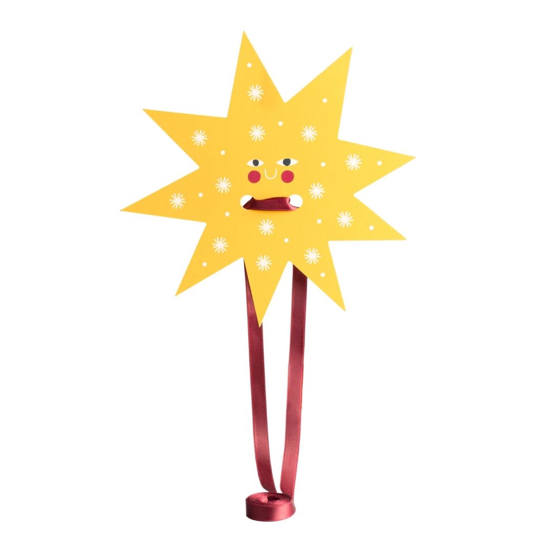 Sternförmige Christbaumspitze