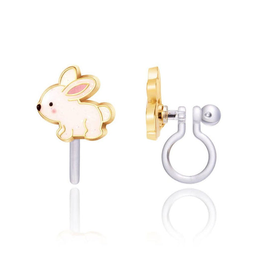 Cutie Ohrclips 'Glitzer Kaninchen' Clip On