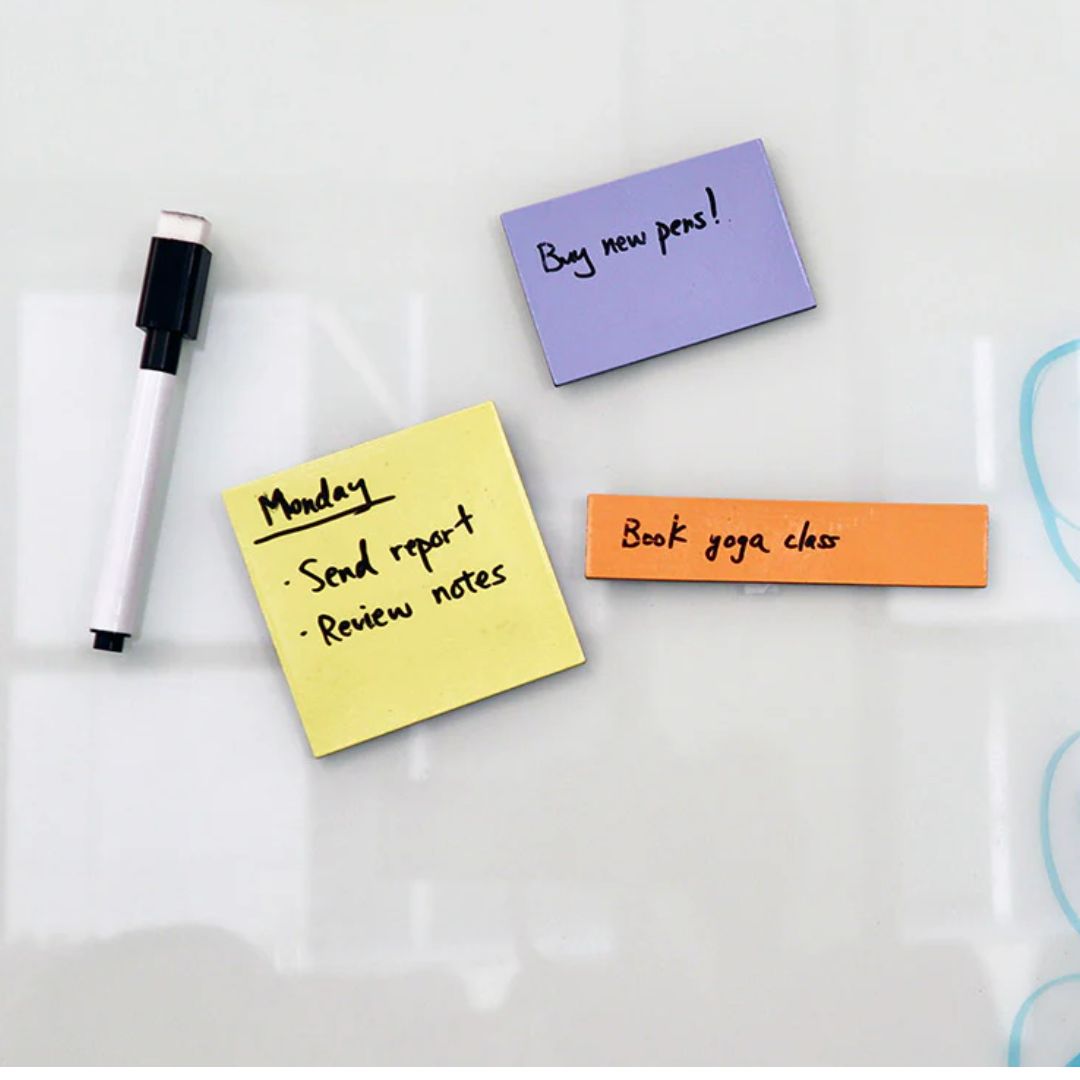 Color Block Memo Magnete