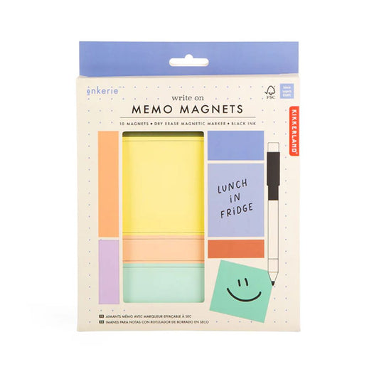 Color Block Memo Magnete