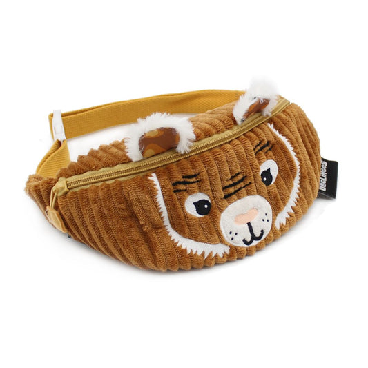 Kinder Bauchtasche aus Cord 'Speculos der Tiger'