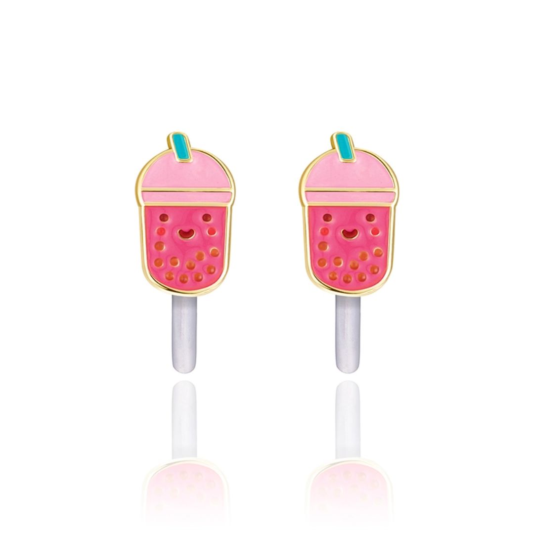 Cutie Ohrclips "Boba Tea" Clip On