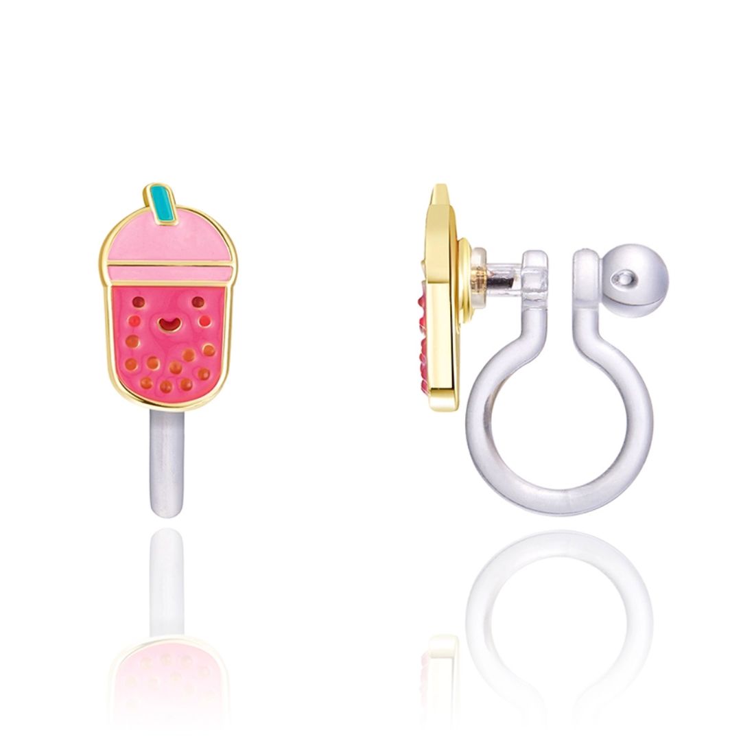 Cutie Ohrclips "Boba Tea" Clip On