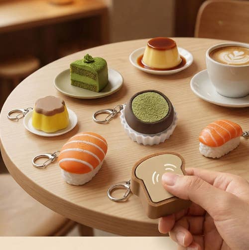 YumYum Dessert Clicker Schlüsselanhänger – Stressabbau‑Fidget