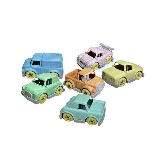 Kleine Eco-Spielzeug-Wagen 12cm 'Retro'