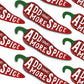 Glitzer-Aufkleber Chilipeper „Add (some) more spice“