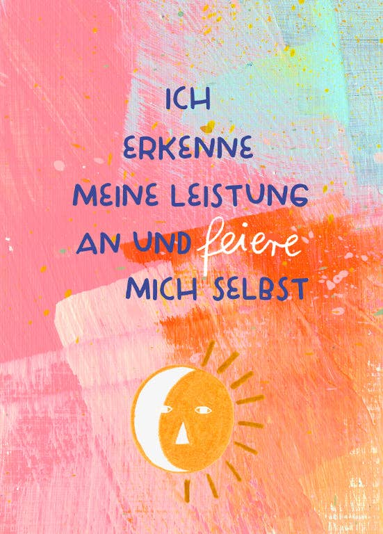 Affirmationskarten für Erwachsene 'Karten für ein gutes Leben'