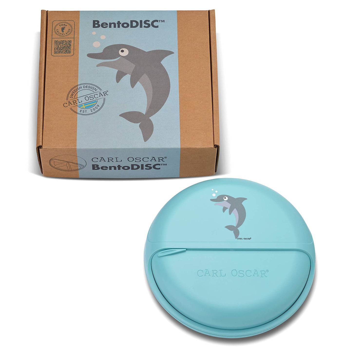 BentoDisc™ Snackdisc Delfin blau