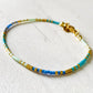 Damen Armband Single 'Miyuki Perlen' water