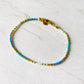 Damen Armband Single 'Miyuki Perlen' water