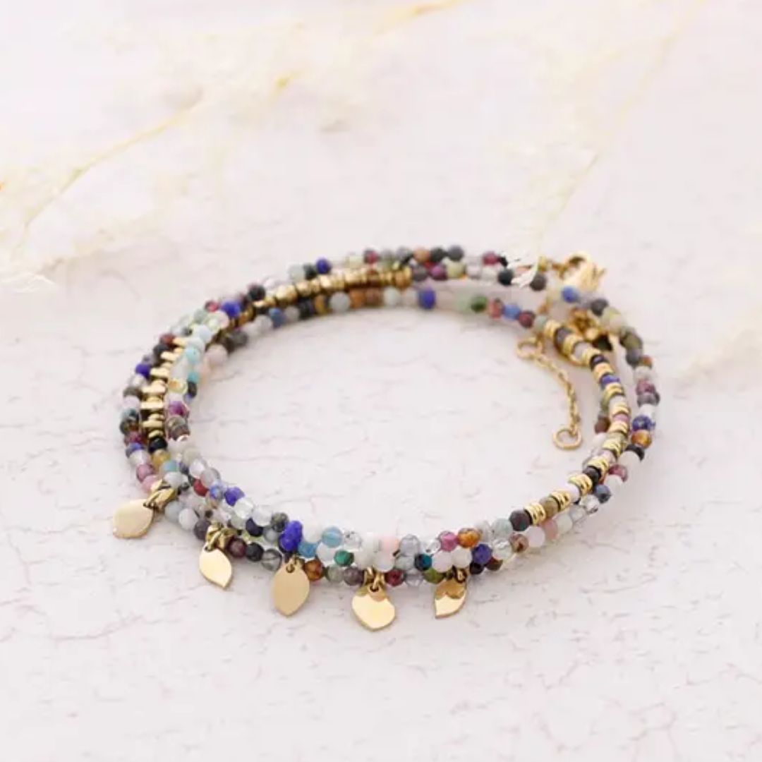 Damen Armband im Perlendesign mit Applikationen
