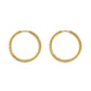 Damen Creolen 'Circle' gold