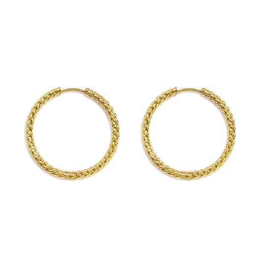 Damen Creolen 'Circle' gold