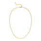 Damen Gliederkette 'Smooth Chain' gold