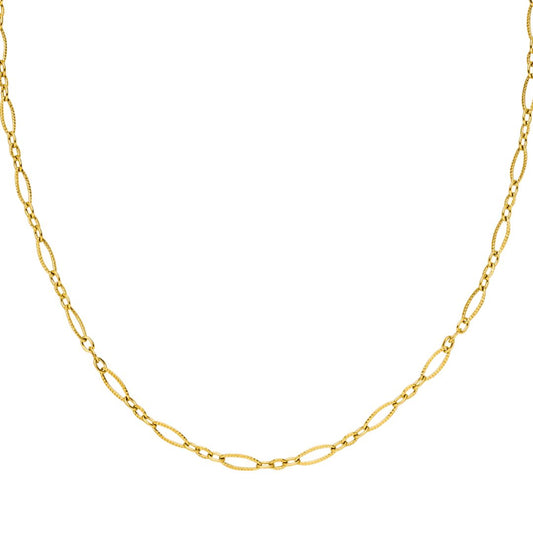 Damen Gliederkette 'Smooth Chain' gold