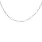 Damen Gliederkette 'Smooth Chain' silber