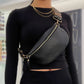 Damen Gürteltasche 'Fanny Pack' schwarz