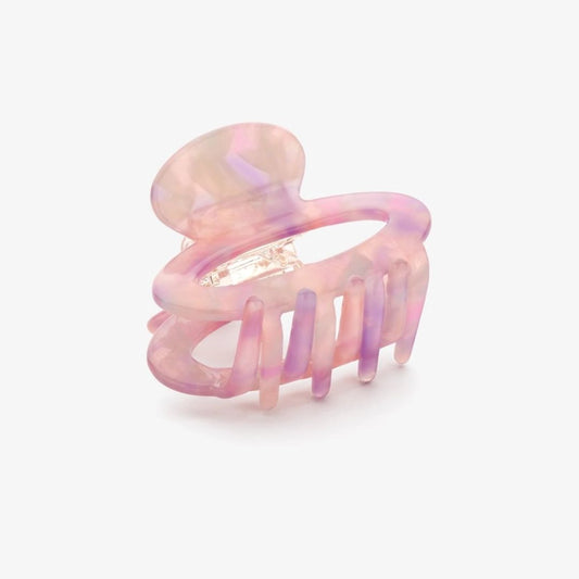 Damen Haarklammer flieder/rosé