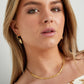 Damen Halskette gold 'Herzen'