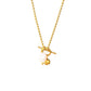 Damen Halskette gold mit Perle 'Irma'