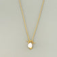 Damen Halskette gold mit Perle 'Irma'