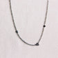 Damen Halskette mit 3 Mini-Herzen silber