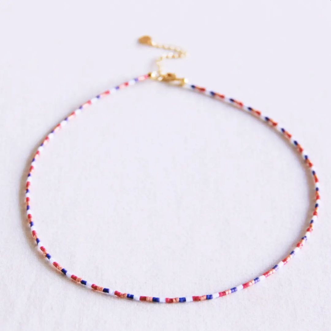 Damen Kette mit Miyuki Perlen 'Candy-Schatz'