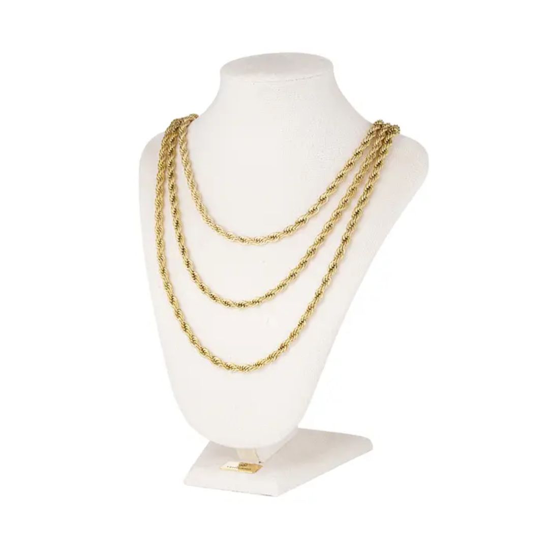 Damen Halskette 'Twisted' gold