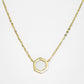 Damen Halskette 'Relax' Edelstahl Gold