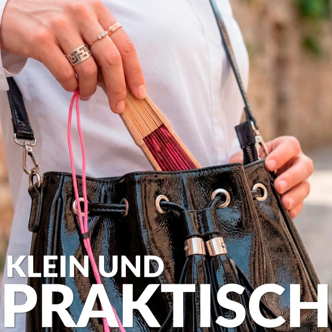 Damen Handfächer 'Ciao'