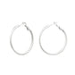 Damen Creolen 'Basic Medium' silber