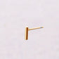 Damen Ohrstecker Stift gold