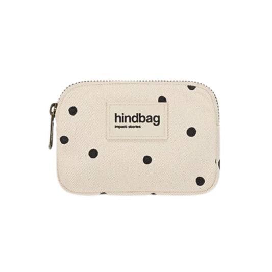 Damen Portemonnaie 'Lili Punkte' ecru