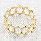 Damen Ring 'Beehive' gold