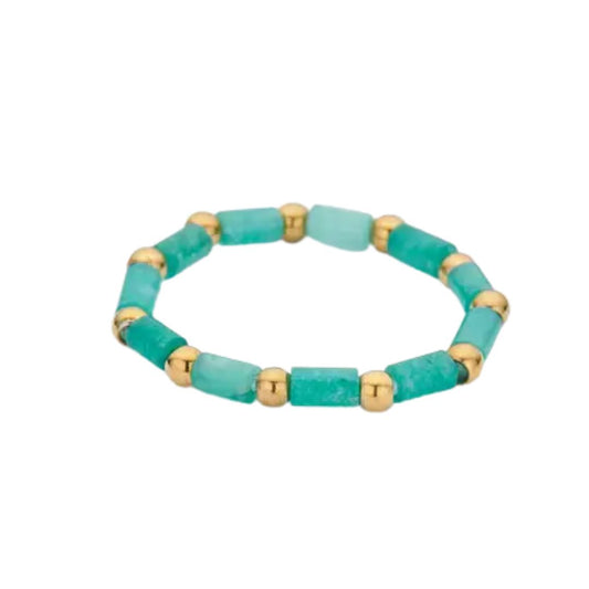 Damen Ring 'Stone' amazonit