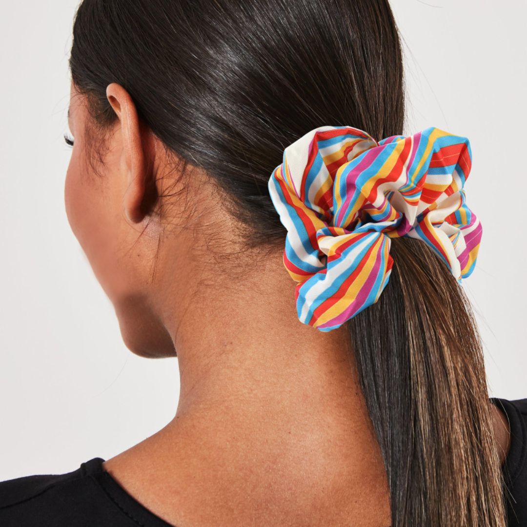 Stilvoller Damen Scrunchie multicolor