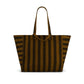 Damen Shopper mit schwarzen Streifen