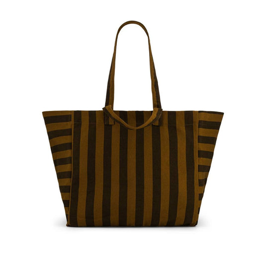 Damen Shopper mit schwarzen Streifen