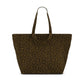 Damen Shopper olivegrün/Leo