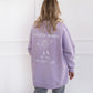 Damen Sweatshirt 'No Sleep Club' flieder