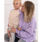 Damen Sweatshirt 'No Sleep Club' flieder