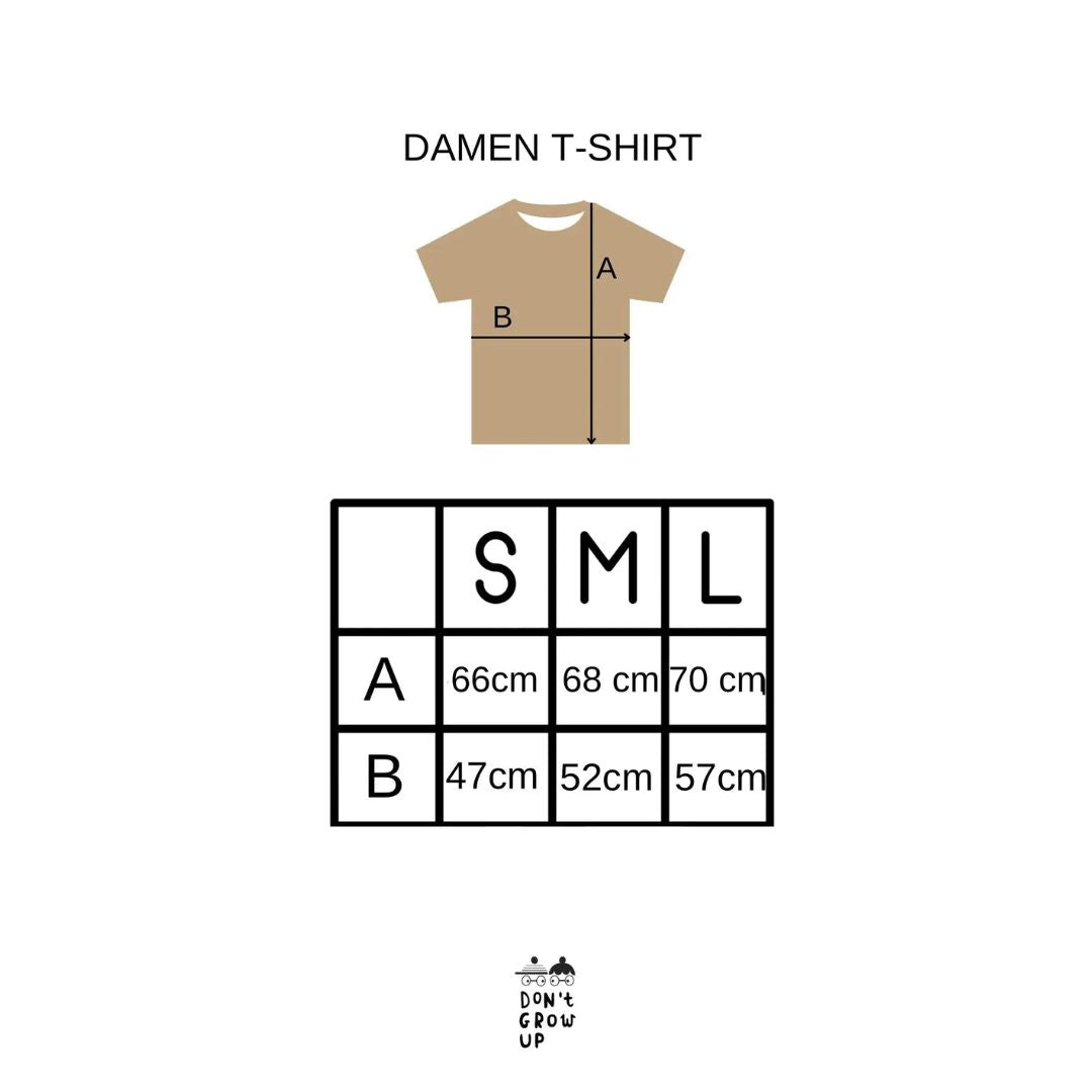 Damen T-Shirt Motherhood Balance auf Lilagrau