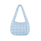 Umhängetasche unifarben 'Padded Bag' blau